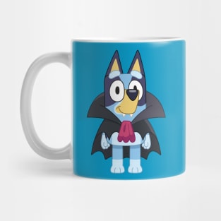 Halloween Bluey Vampire Mug